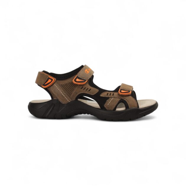 CHAMPION - Sandale MARRON / ORANGE