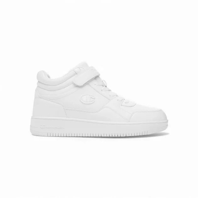 Champion Baskets montantes Rebound Mid S21904-WW001 blanches